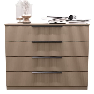Comodă Bayro Murano 1000x810x450 Positano gri piatra 