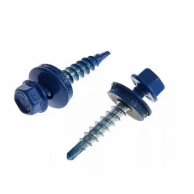 Surub autoforant p/u metal RAL 5005, 4,8x25_20 buc. WFS-thumb-3