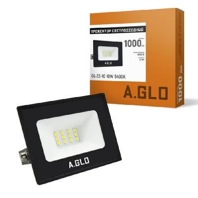 Projector LED 10W 6400K IP65 1000Lm A.GLO Evrosvet
