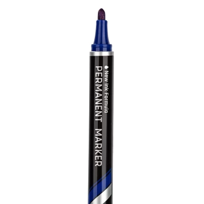 Marker Deli Think 1.5mm albastru-thumb-3