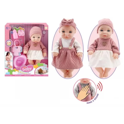 Papusa 30 cm cu functii si accesorii, BM3329-3