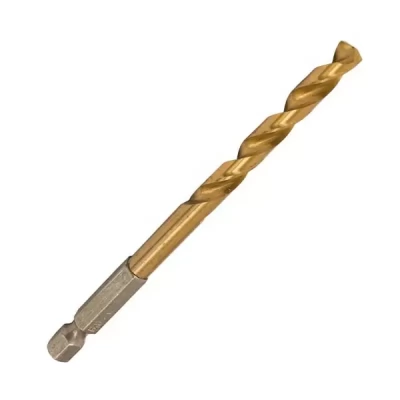 Burghiu pe metal 8,0x75/117 HSS TiN, hex-prindere 