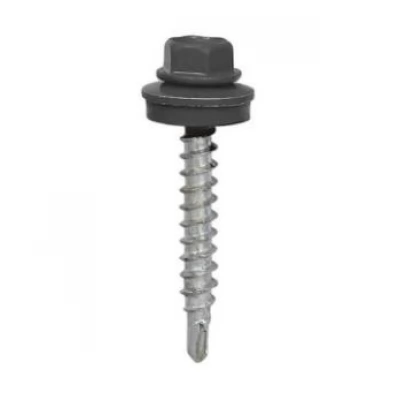 Șurub 4,8x35 autofiletant pe lemn WKRET/ RAL 7024-thumb-2