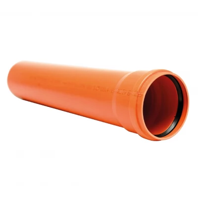 Teava PVC SN4 MS D.125 L=2m/3.2mm