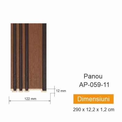 Panou de perete AP 059-11(122x12mm)