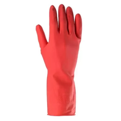 Manusi casnice din latex cu densitate sporita si interior din bumbac -thumb-3