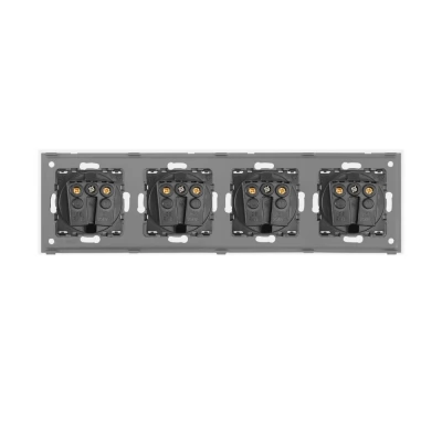 Priza GOLD, cvadruplu/16A/86x299mm-thumb-3
