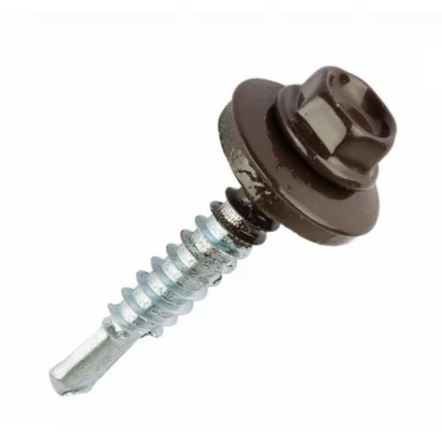 Surub autoforant p/u metal RAL 8017, 4,8x25_20 buc. WFS