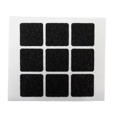 Placa antiderapanta 30x30mm, gri, 18 buc.