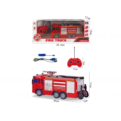 Masina de pompieri 1:30 cu t/c "Fire Truck" JC21-8