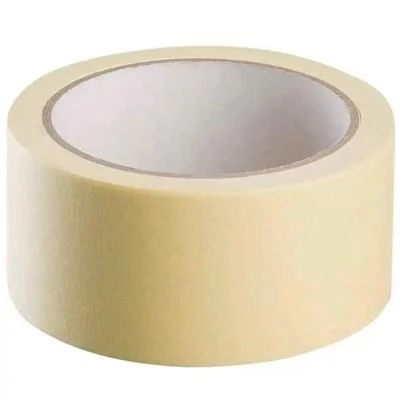 Banda adeziva din hartie, bej 25mmx33m