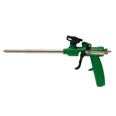 Pistol spuma 200mm,maner verde,aluminiu C