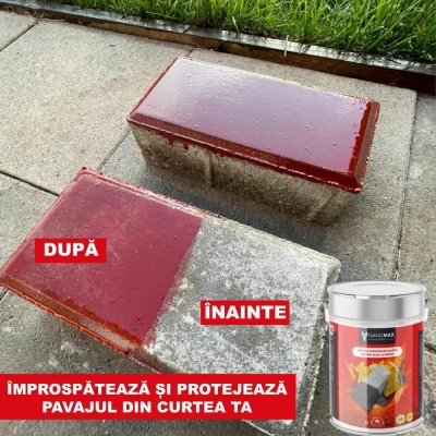 Nanomax Vopsea Pave Plus Rosu,5L-thumb-2