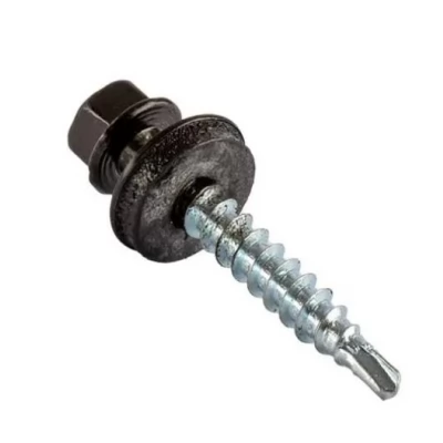 Șurub 4,8x25 autofiletant pe metal WKRET/ RAL 9006-thumb-2