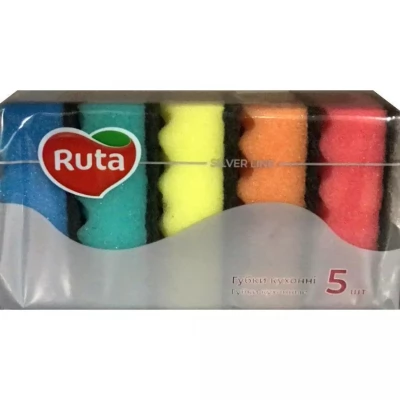 RUTA Burete de bucatarie Volna 5 buc