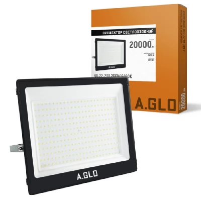Projector LED 200W 6400K IP65 20000Lm A.GLO Evrosvet