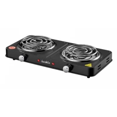Plita electrica 1000+1000W 2arz KECC002B Decakila