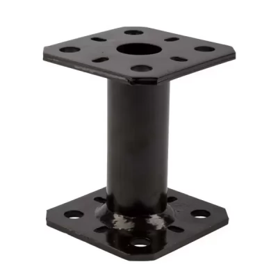 Suport stalp 80x80x100x5,0_ C PMF 80 decorativ, negru