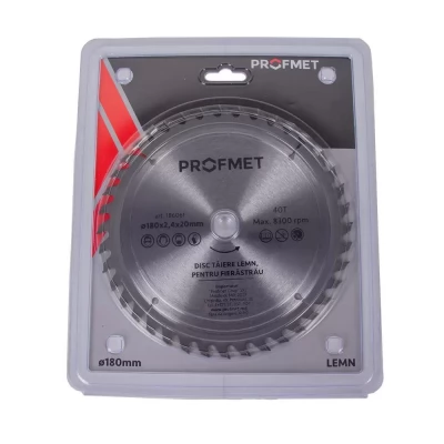 Disc pentru fierastrau circular 180x2,4x20mm - 40d taiere lemn-thumb-3