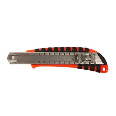 Cutter 18mm cu sina metalica, clema maner din doua componente
