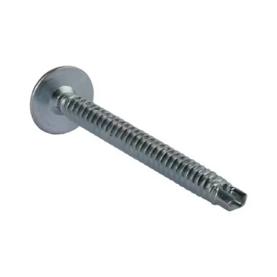 Șurub autoforant cu cap plat și șaibă, pe metal/ 4,2x13-thumb-2