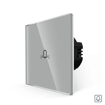 Sonerie GRI touch, suprafața din sticlă, 86x86 / Caligate