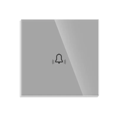 Sonerie GRI touch, suprafața din sticlă, 86x86 / Caligate-thumb-2