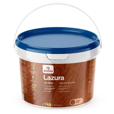 Lac acrilic lemn Lazura incolor 1kg