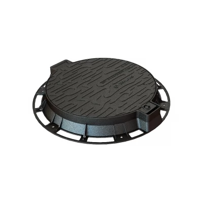 Capac fonta torund cu rama Dext 700, Pas L550 (750x550x65) cu incinzator B125