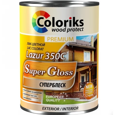 Lac colorat Lazur 350C Coloriks 100 2.5L incolor