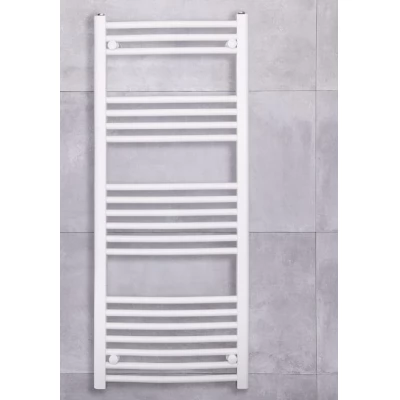 Uscător prosoape pe bază de apă Hirapan Classic 500x1200 otel alb