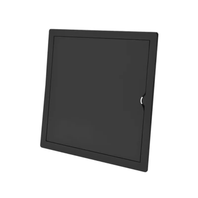 Usa de inspectie AirRoxy 02-808AGR Graphite 300x300 АBS plastic