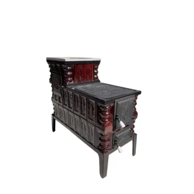 SOBA 3 Rinduri tip cizma cuptor stinga usa sticla evacuare lateral maro-thumb-3