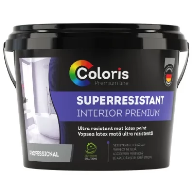 Vopsea latex super rezistent Coloriks 4.2kg