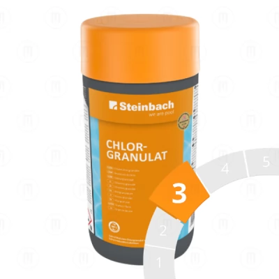 Clor granulat cu dizolvare rapidă 56%, 1 kg