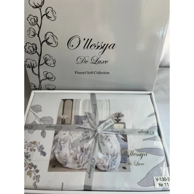 Lenjerie pat flannel set 4pcs euro