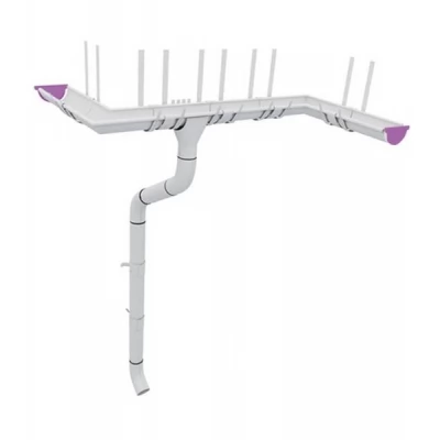 8 Capac terminatie/zaglusca RAL 9003-thumb-2