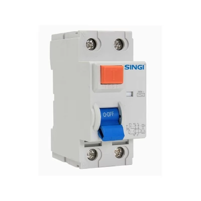 Intrerupator diferential 2P 32A 30mA 6kA tip AC RDREL SINGI
