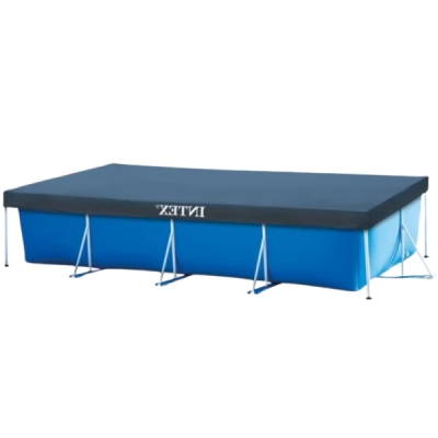 Husă pentru piscine cu cadru metalic dreptunghiular, 460х226 cm