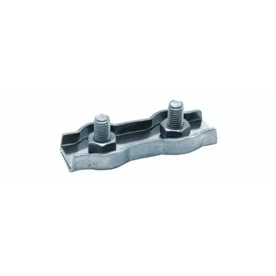 Clema "Duplex" dubla 3mm_10 buc.