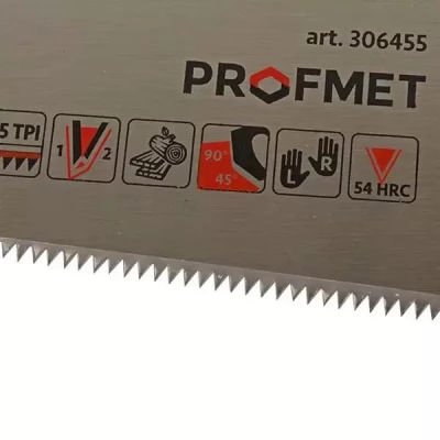 Fierastrau p/u lemn 500mm 6.5 TPI cu maner bicomponent C-thumb-2