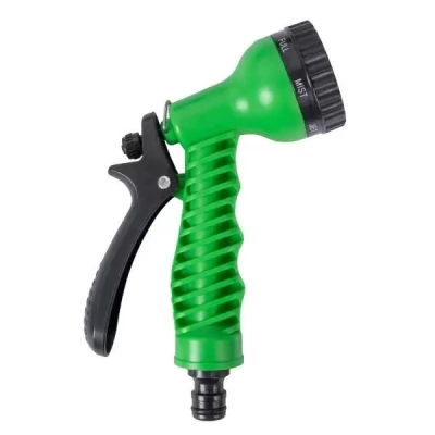 Furtun extensibil 5-15m cu pistol de stripit si conectori 1/2 -thumb-2