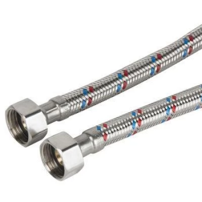 Furtun flexibil antivibrant L=1.5m D.1/2 FI/FI din inox-thumb-2