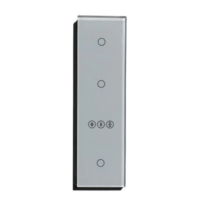 PANOU DIN STICLA touch ALB, 1 clapa + 1 clapa + jaluzele + 1 clapa / 86x299mm / Caligate-thumb-1
