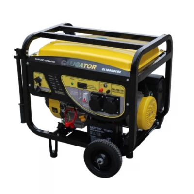 Generator CALIGATOR SL10000E (8.0/8.5kw,electric start cu baterie, 2 roti+miner) 