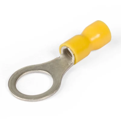 Papuci izolat tip inel SVS 5,5-6 mm galben 100 bucatii MegaWatt