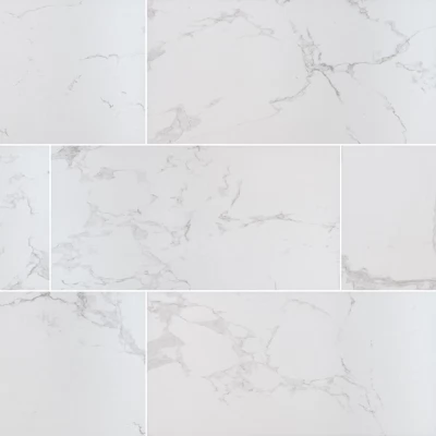 Gresie Atem Praia Carrara Polished 600x1200 alb PEI 4