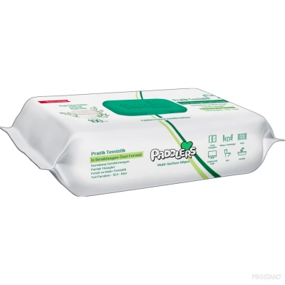 Servetele umede Paddlers Multi-Surface cu aroma de sapun alb 100 buc, cu capac 
