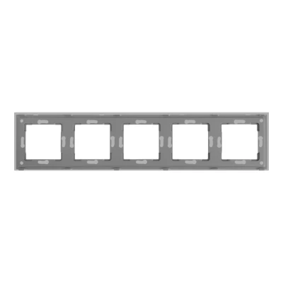 Ramă GRI cvintupla CALIGATE din sticlă 86x370mm / Caligate-thumb-4