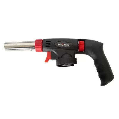 Arzator gaz 360°, cu buton de aprindere, tip de colier